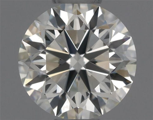 0.41 carat K-VVS2 Very Good cut Natūralus Round Deimantas (1)