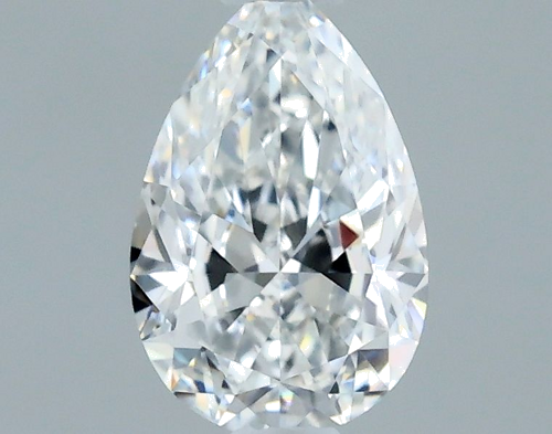 0.31 carat E-VVS2 Natūralus Pear Deimantas (1)