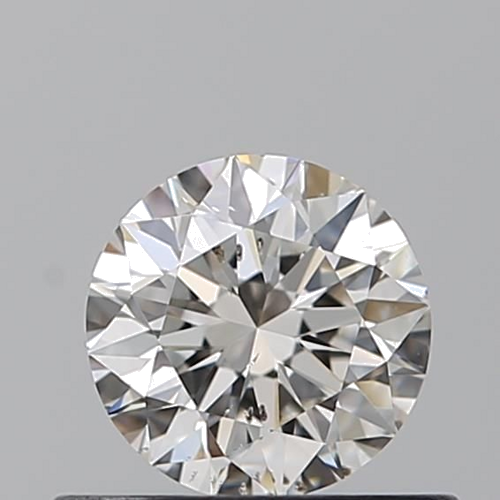 0.5 carat J-SI2 Excellent cut Natūralus Round Deimantas (1)