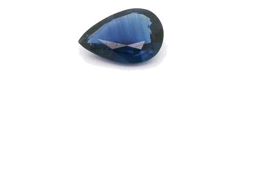 0.63 carat BLUE Pear Safyras (1)
