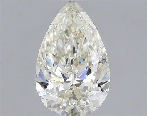 1.02 carat K-SI2 Natūralus Pear Deimantas (1)