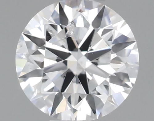 0.4 carat F-SI2 Excellent cut Natūralus Round Deimantas (1)