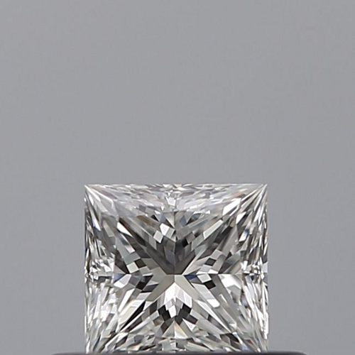 0.33 carat F-VVS1 Natūralus Princess Deimantas (1)