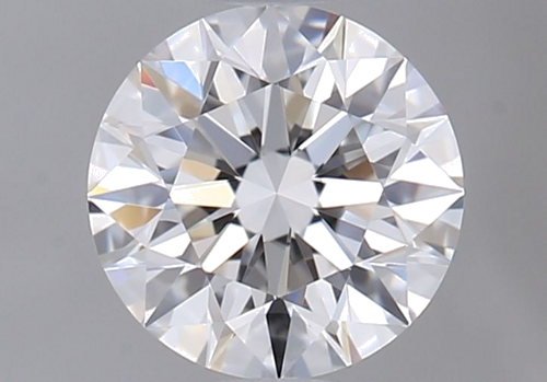 0.42 carat F-VVS1 Excellent cut Natūralus Round Deimantas (1)