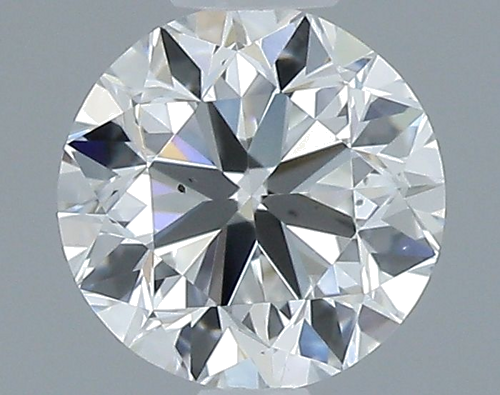 0.47 carat D-VS2 Very Good cut Natūralus Round Deimantas (1)