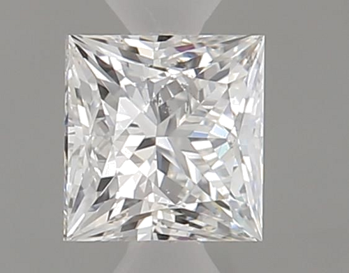 0.37 carat F-SI2 Natūralus Princess Deimantas (1)