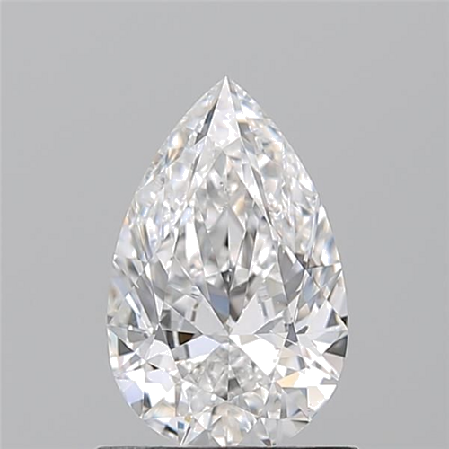 0.91 carat E-SI1 Natūralus Pear Deimantas (1)
