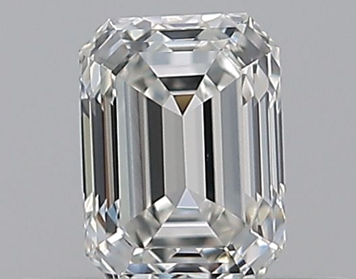 0.4 carat H-VS1 Natūralus Emerald Deimantas (1)