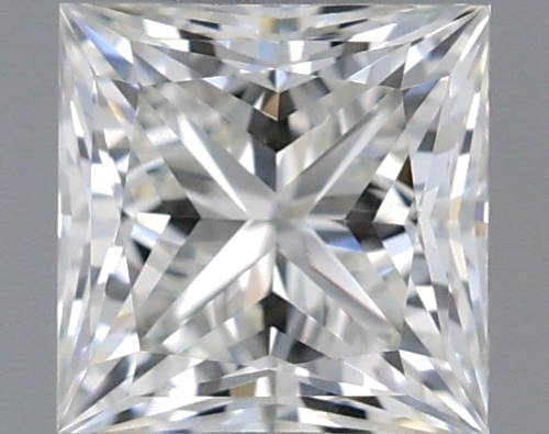 0.51 carat I-VVS2 Natūralus Princess Deimantas (1)
