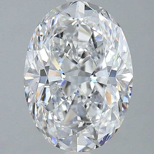 3.5 carat D-SI1 Natūralus Oval Deimantas (1)