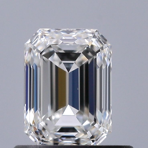 0.7 carat F-VVS2 Natūralus Emerald Deimantas (1)