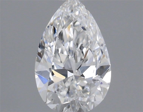 0.3 carat E-VVS1 Natūralus Pear Deimantas (1)
