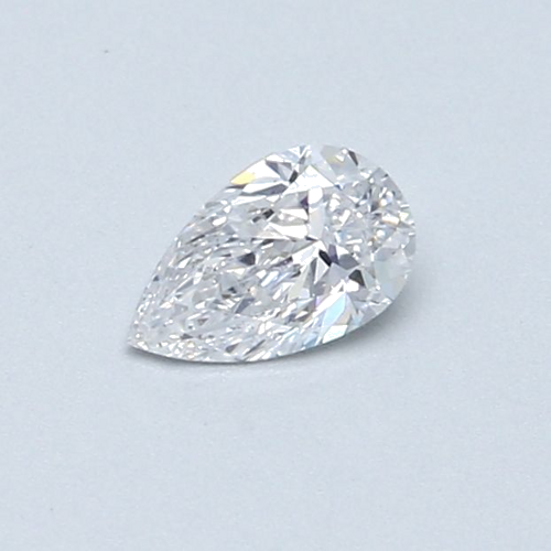 0.32 carat D-SI1 Natūralus Pear Deimantas (1)