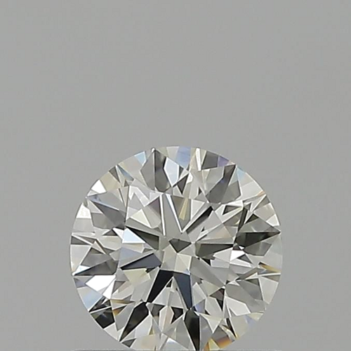 0.58 carat K-VVS2 Excellent cut Natūralus Round Deimantas (1)