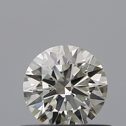 0.46 carat K-VVS2 Excellent cut Natūralus Round Deimantas (1)