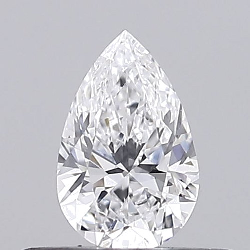 0.3 carat D-VS1 Natūralus Pear Deimantas (1)