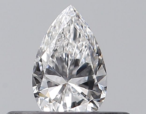 0.24 carat D-VS1 Natūralus Pear Deimantas (1)