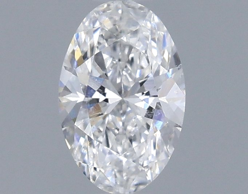 0.4 carat E-SI1 Natūralus Oval Deimantas (1)