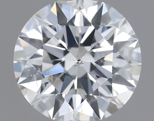 0.5 carat F-SI2 Excellent cut Natūralus Round Deimantas (1)
