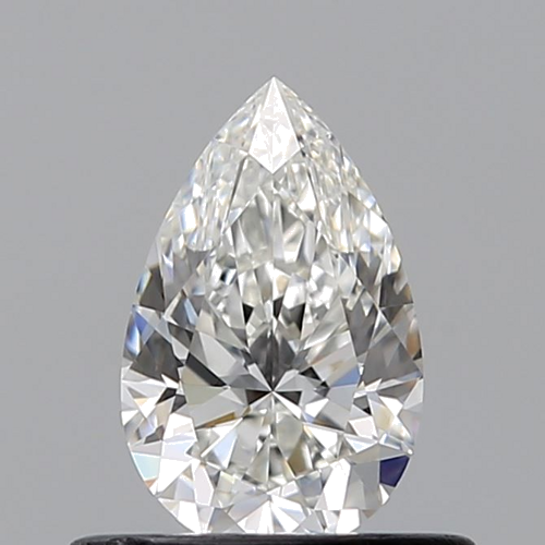 0.5 carat G-VVS1 Natūralus Pear Deimantas (1)