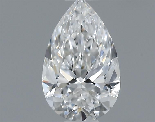 0.4 carat E-VVS1 Natūralus Pear Deimantas (1)