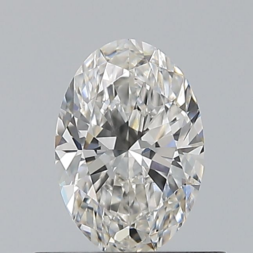 0.52 carat H-VVS1 Natūralus Oval Deimantas (1)