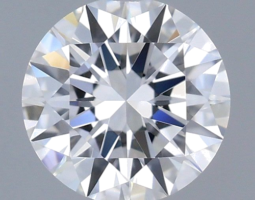 0.44 carat E-VVS2 Excellent cut Natūralus Round Deimantas (1)