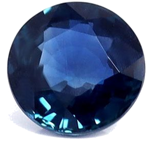 0.67 carat BLUE Round Safyras (1)
