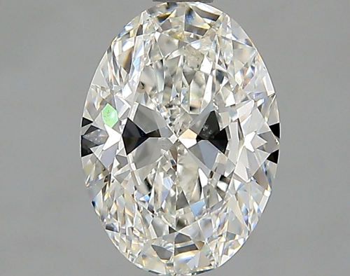 1.5 carat G-SI1 Natūralus Oval Deimantas (1)