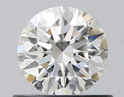 0.56 carat I-VVS1 Excellent cut Natūralus Round Deimantas (1)