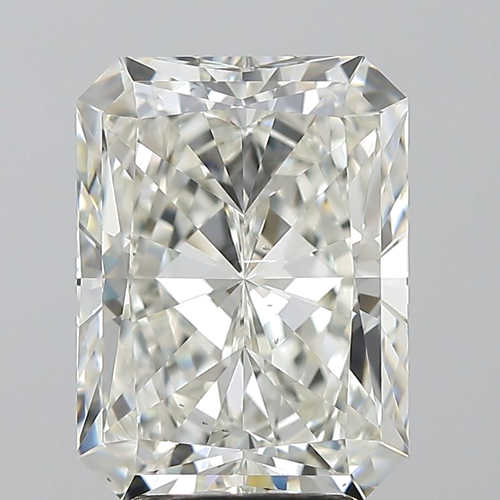 4.53 carat J-SI1 Natūralus Radiant Deimantas (1)