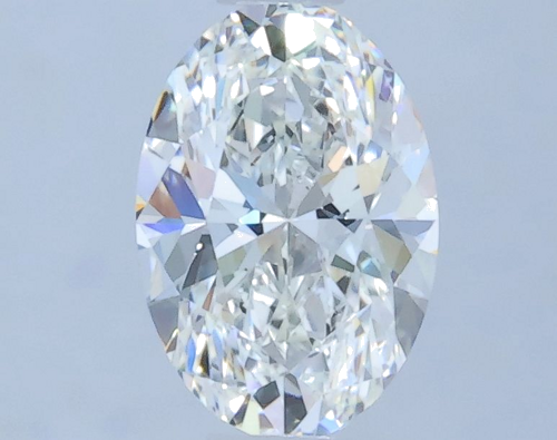 0.59 carat H-VVS1 Natūralus Oval Deimantas (1)