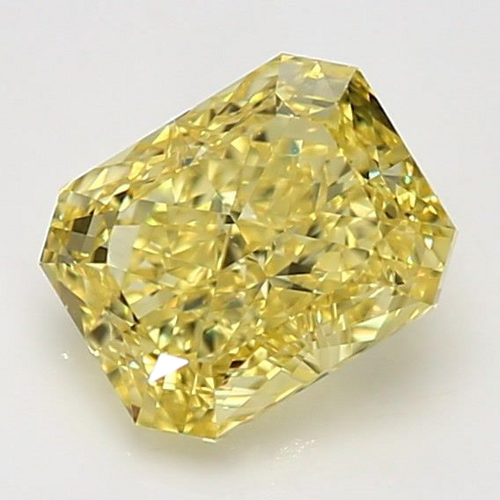 2.41 carat Yellow-VS1 Natūralus Radiant Deimantas (1)