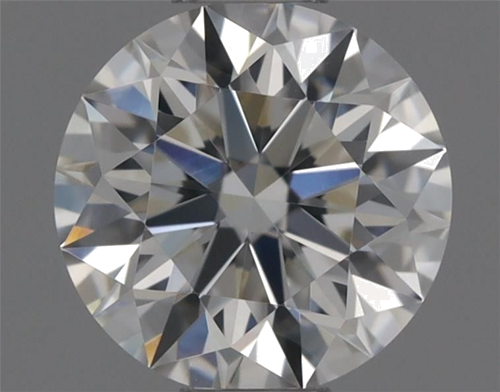 0.42 carat H-VVS2 Excellent cut Natūralus Round Deimantas (1)