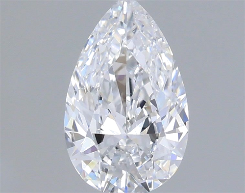 0.4 carat D-VS2 Natūralus Pear Deimantas (1)