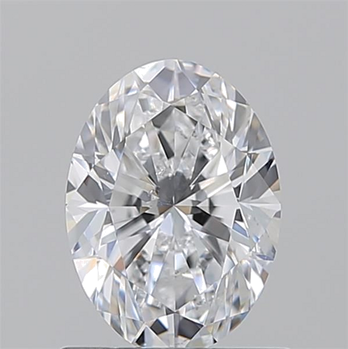 1.01 carat D-SI1 Natūralus Oval Deimantas (1)