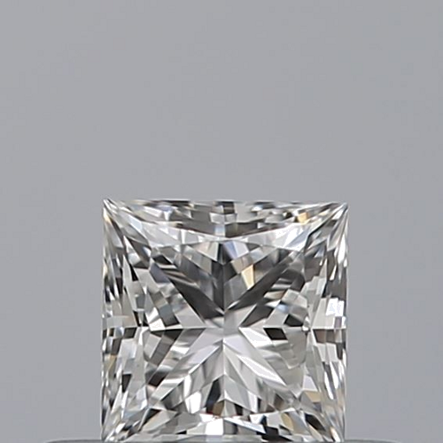 0.31 carat D-VVS2 Natūralus Princess Deimantas (1)