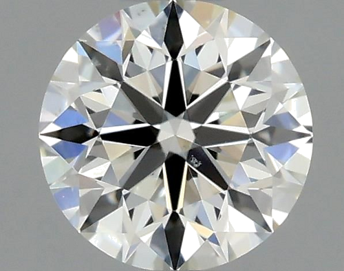 0.37 carat I-SI1 Excellent cut Natūralus Round Deimantas (1)