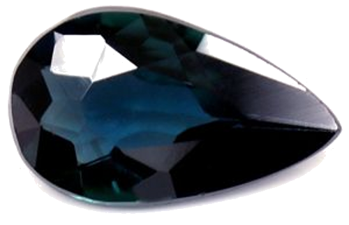 0.68 carat BLUE Pear Safyras (1)