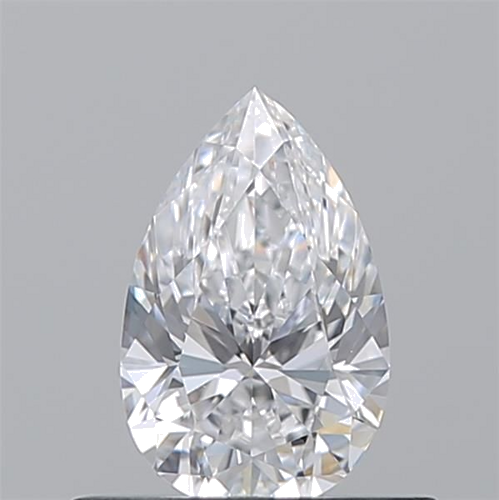 0.5 carat D-VS1 Natūralus Pear Deimantas (1)