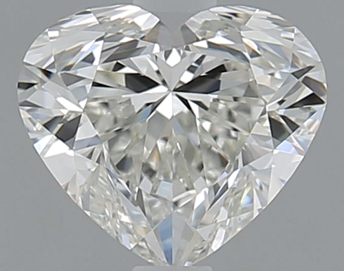1.02 carat I-VVS1 Natūralus Heart Deimantas (1)