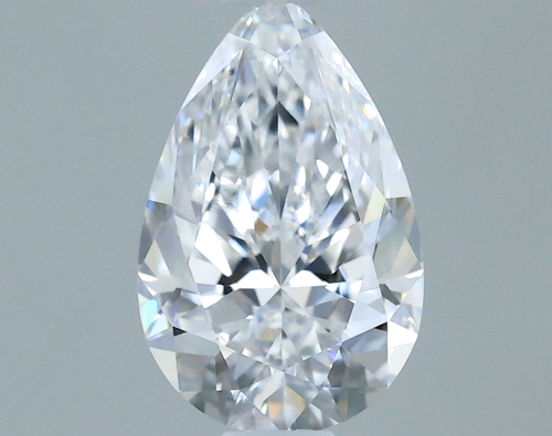 0.54 carat D-VVS1 Natūralus Pear Deimantas (1)