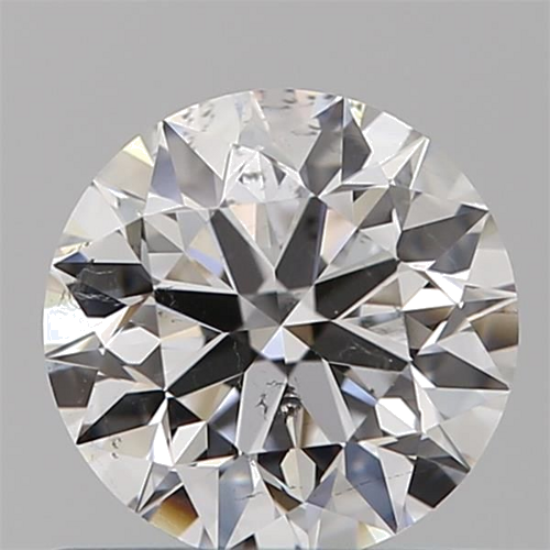0.66 carat E-SI2 Excellent cut Natūralus Round Deimantas (1)