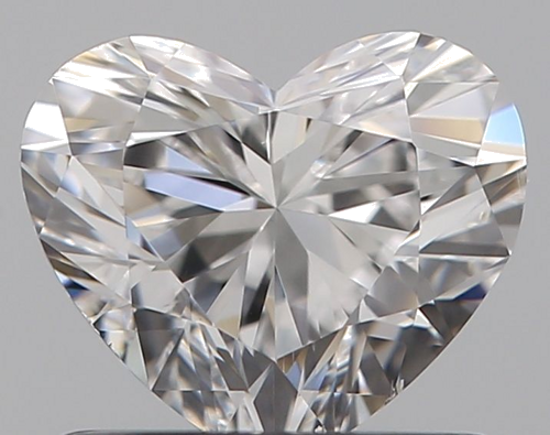 0.7 carat D-VS2 Natūralus Heart Deimantas (1)