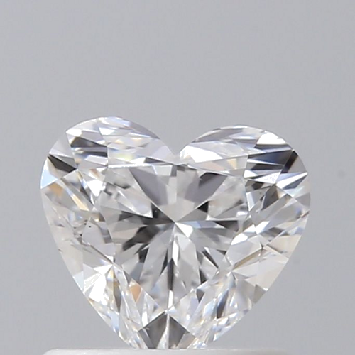 0.7 carat D-VS2 Natūralus Heart Deimantas (1)