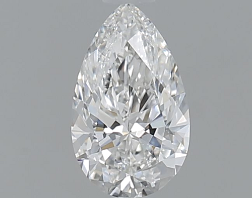 0.5 carat F-VS1 Natūralus Pear Deimantas (1)