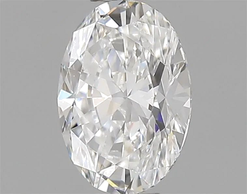 0.42 carat D-VS1 Natūralus Oval Deimantas (1)