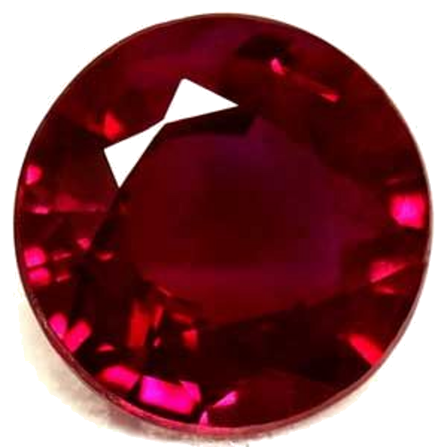 0.44 carat RED Round Rubinas (1)