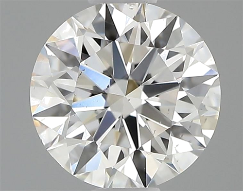 0.69 carat H-SI1 Excellent cut Natūralus Round Deimantas (1)