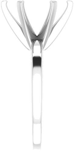 Sužadėtuvių Žiedas „Solitaire“ 950 Platinos Round 12mm (4)